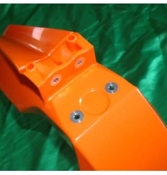 Garde boue avant POLISPORT orange pour KTM SX, SXF, EXC, EXCF 125, 200, 250, 300, 350, 450, 500 de 2013 à 2016