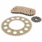 AFAM -Kettensatz 520MX6 13/51, verstärkt – ultraleichtes, schlammbeständiges Kettenrad für die YAMAHA YZF 250, Baujahre 2009 bis