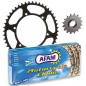 AFAM -Kettensatz 520MX6 13/48, verstärkt – ultraleichtes Kettenrad für KAWASAKI KXF 250, Baujahre 2004 bis 2005