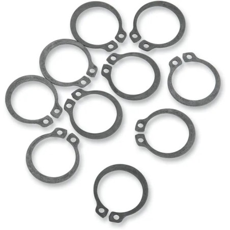 Juego de arandelas y anillo de retención del eje secundario MOOSE para KAWASAKI KDX 200, KX 100, KX 112, KX 60 y KX 80 de 19