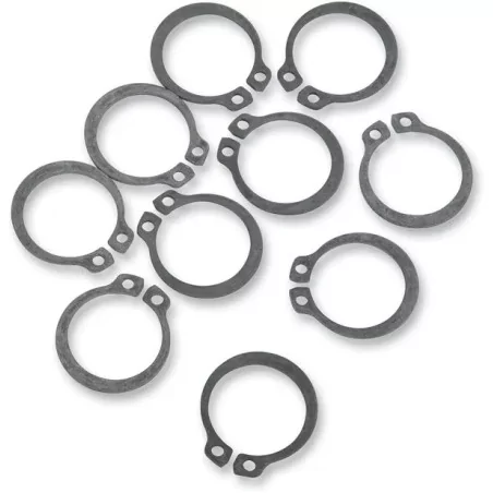 Juego de arandelas y anillo de retención del eje secundario « MOOSE » para KAWASAKI KDX 200, KX 100, KX 112, KX 60 y KX 80 de 19