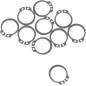 Unterlegscheiben- und Sicherungsring-Satz für die Sekundärwelle MOOSE für KAWASAKI, SUZUKI KX 125, KX 250, RM 125, RM 85 von