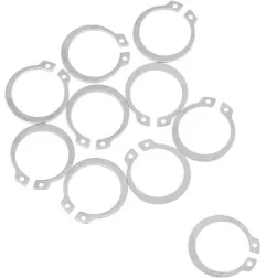 Juego de arandelas y anillo de retención del eje secundario « MOOSE » para KAWASAKI, SUZUKI KDX 200, KLX 250, KX 250 y RM-Z 450