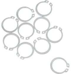 Juego de arandelas y anillo de retención del eje secundario « MOOSE » para KAWASAKI, SUZUKI KDX 200, KLX 250, KX 250 y RM-Z 450