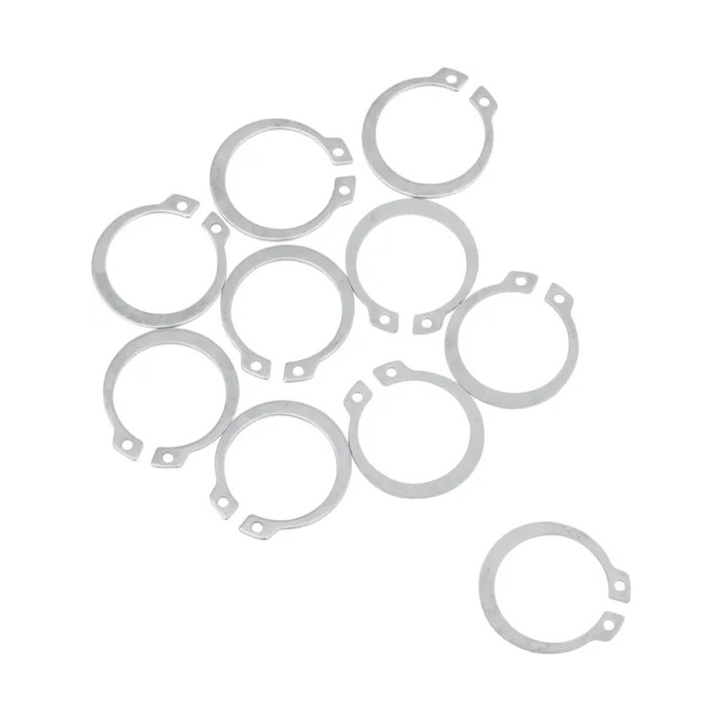 Juego de arandelas y anillo de retención del eje secundario « MOOSE » para KAWASAKI, SUZUKI KDX 200, KLX 250, KX 250 y RM-Z 450
