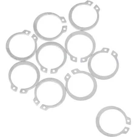 Juego de arandelas y anillo de retención del eje secundario « MOOSE » para KAWASAKI, SUZUKI KDX 200, KLX 250, KX 250 y RM-Z 450