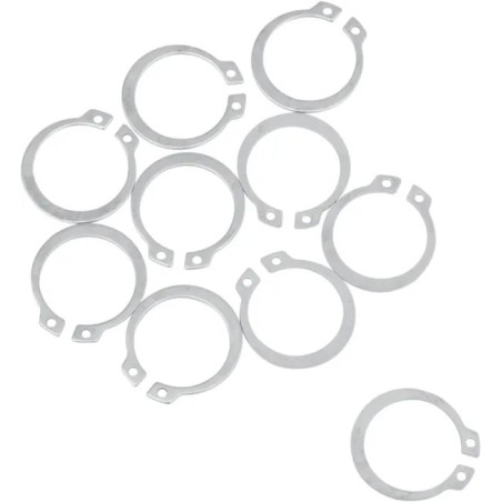 Juego de arandelas y anillo de retención del eje secundario « MOOSE » para KAWASAKI, SUZUKI KDX 200, KLX 250, KX 250 y RM-Z 450