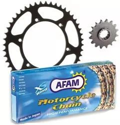 AFAM -Kettensatz 520MX6 13/48, verstärkt – ultraleichtes, schlammbeständiges Kettenrad für die YAMAHA YZF 450, Baujahre 2015 bis