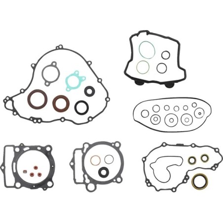 MOOSE complete gasket set with oil seals for GAS GAS, HUSQVARNA, KTM EC 350, EX 350, MC 350, FC 350, FE 350 from 2019 to 2023