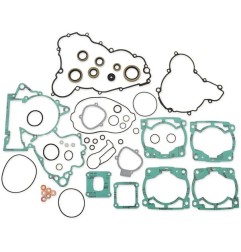 Complete set of gaskets and oil seals ( MOOSE ) for GAS GAS, HUSQVARNA, KTM EC 300, EX 250, EX 300, TC 250, and TE 250 models fr