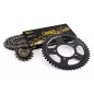 AFAM -Kettensatz 420MX2 15/50 Standard – ultraleichtes Kettenrad für HONDA CR R BIG WHEELS 16/19 85, Baujahre 2003 bis 2004