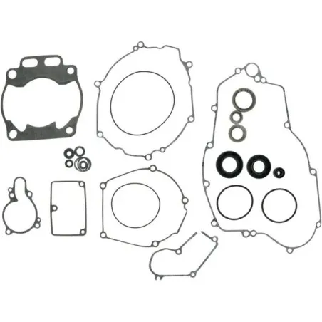 Kompletter Dichtungs- und Öldichtungssatz MOOSE für KAWASAKI KX 250, Baujahre 2005 bis 2007