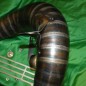 Muffler SCALVINI complete with full carbon silencer for HONDA CR 250 from 1990 to 1991