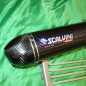 Muffler SCALVINI complete with full carbon silencer for HONDA CR 250 from 1990 to 1991
