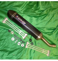 SCALVINI silenciador de escape completo de carbono para HONDA CR 500 de 1989 a 2001 - Ref. 002.029014