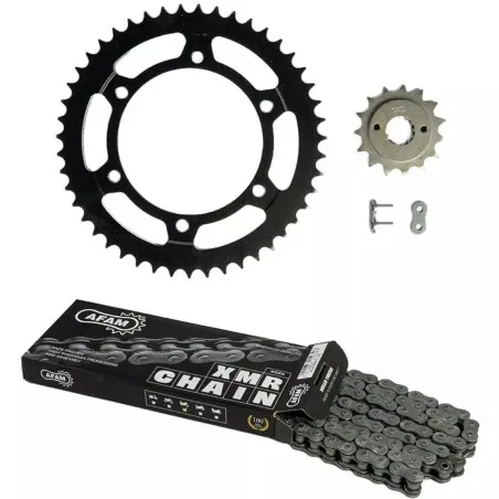 AFAM-Kettensatz 520MX6 14/50, verstärkt – Standard-Kettenrad für HUSQVARNA TC, TCR 450 von 2002 bis 2010