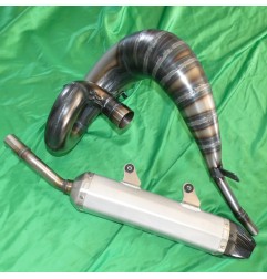 Tubo de escape FRESCO Factory para GAS GAS EC 250 y 300 de 2005 a 2011 - Ref. 7020008402 +7000020806
