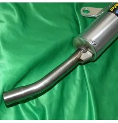Exhaust silencer PRO CIRCUIT 304 brushed aluminium for GAS GAS EC, HUSQVARNA TC, KTM SX 125, 150, 250, 300 from 2019 to 2024 - R