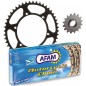 AFAM -Kettensatz 520MX6 15/50, verstärkt – Standard-Kettenrad für HUSQVARNA TC 510, Baujahre 2005 bis 2009