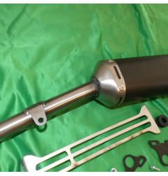 Exhaust silencer SCALVINI carbon look APRILIA RX, SX 125 from 1992 to 1994 - Ref. 02.1104019263