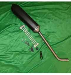 SCALVINI -Auspufftopf im Carbon-Look für APRILIA RX und SX 125 der Baujahre 1992, 1993 und 1994