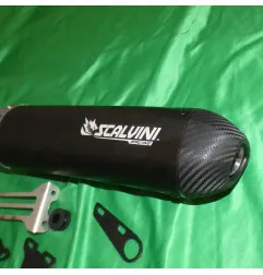 Exhaust silencer SCALVINI carbon look APRILIA RX, SX 125 from 1992 to 1994 - Ref. 02.1104019263