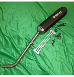 Exhaust silencer SCALVINI carbon look APRILIA RX, SX 125 from 1992 to 1994 - Ref. 02.1104019263