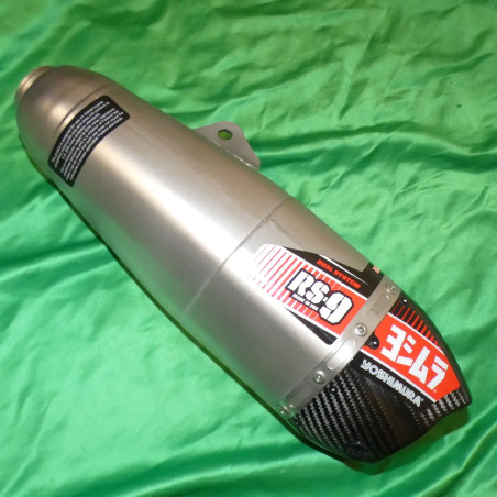 YOSHIMURA RS-9T Left Muffler for 2017–2020 Honda CRF 450 - Part No. 225830R520-RMA