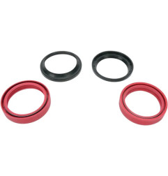 MOOSE Fork Oil Seal and Dust Seal Kit for HONDA, KAWASAKI, and SUZUKI CR 125 (1976–2017) — Part No. 56-136