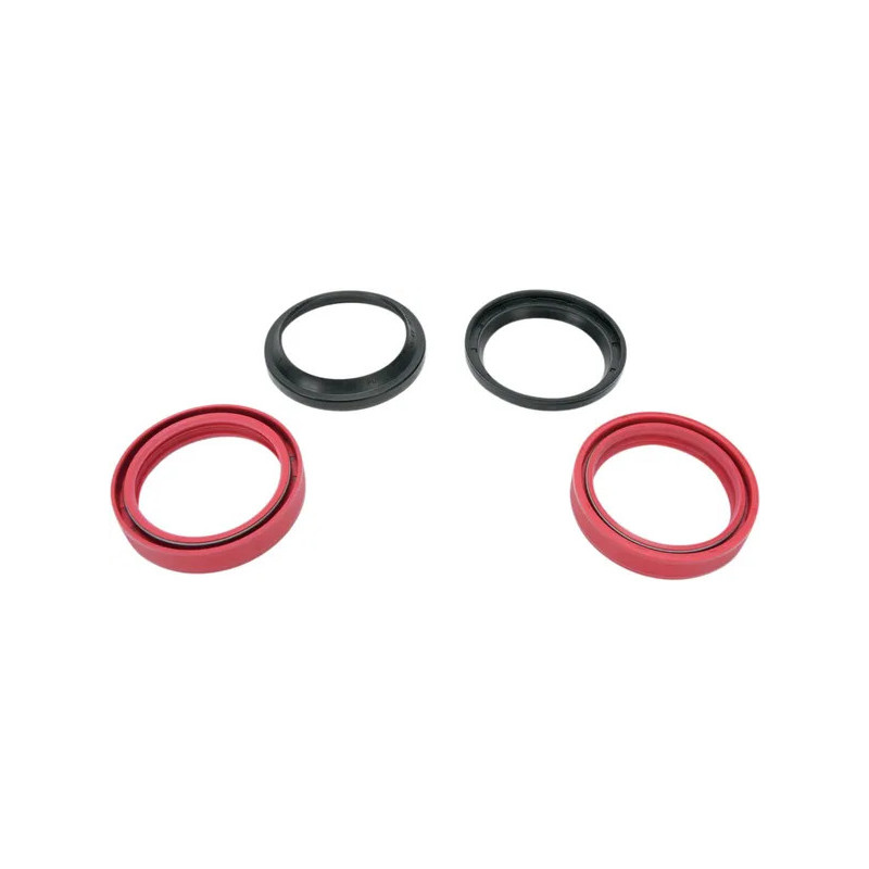 MOOSE Fork Oil Seal and Dust Seal Kit for HONDA, KAWASAKI, and SUZUKI CR 125 models from 1976 to 2017