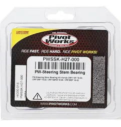 Roulement de tête de direction PIVOT WORKS pour HONDA CRF 110, CRF 125 de 2008 à 2024