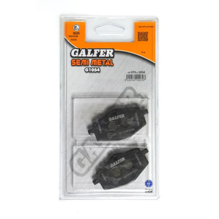 Plaquettes de frein semi-métalliques GALFER pour CF MOTO, HONDA CF 150 de 1984 à 2013- Réf. FD079G1054