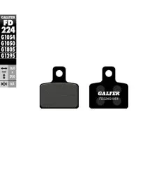 Plaquettes de frein semi-métalliques GALFER pour GAS GAS, HUSQVARNA MC 65, CR 50 de 2006 à 2012