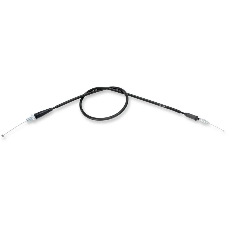 MOOSE Black Vinyl Throttle Cable for BETA, HUSABERG, HUSQVARNA, and KTM RR 125 (1997–2025)