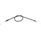 MOOSE Black Vinyl Throttle Cable for BETA, HUSABERG, HUSQVARNA, and KTM RR 125 (1997–2025)