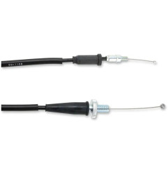 Câble d'accélérateur en vinyle noir MOOSE pour BETA, HUSABERG, HUSQVARNA, KTM RR 125 de 1997 à 2025- Réf. 45-1046