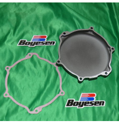 Couvercle de carter embrayage noir BOYESEN YAMAHA YZ 125 de 2005 à 2017