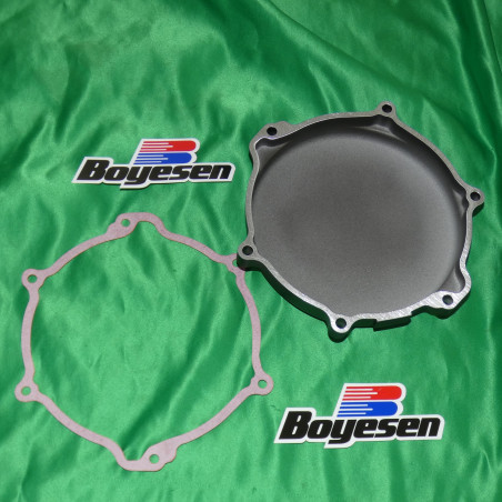 Couvercle de carter embrayage noir BOYESEN YAMAHA YZ 125 de 2005 à 2017