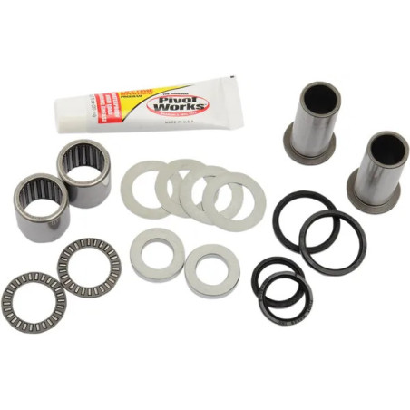 Kit de roulements de bras oscillant PIVOT WORKS pour SUZUKI RM 125, RM 250, RM-Z 250 de 2004 à 2024- Réf. PWSAK-S18-021