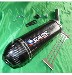 SCALVINI full carbon exhaust silencer for HONDA CR 125 from 1990 to 1997