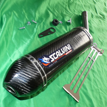 SCALVINI full carbon exhaust silencer for HONDA CR 125 from 1990 to 1997