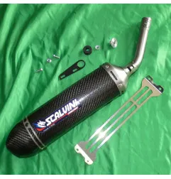 SCALVINI full carbon exhaust silencer for HONDA CR 125 from 1990 to 1997 - Ref. 002.024134
