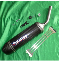SCALVINI silenciador de escape completo de carbono para HONDA CR 125 de 1990 a 1997 - Ref. 002.024134