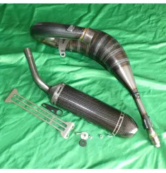 SCALVINI Complete Exhaust System with Carbon Muffler for the 1990–1997 Honda CR 125