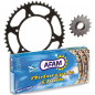 AFAM 520MX6 14/51 Reinforced Chain Kit - Ultra-Light Sprocket for GAS GAS, HUSQVARNA FC, KTM SXF, XCF, 250, and 350 models from