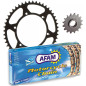 Kit de cadena « AFAM » 520MX6 14/50 reforzada - corona ultraligera resistente al barro para HUSQVARNA, KTM, 250, 350 y 450 de 20