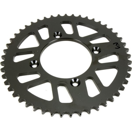 MOOSE OFFROAD steel rear sprocket 49 teeth for HONDA CRF 100 F, CRF 125 F, XR 100 from 1985 to 2021
