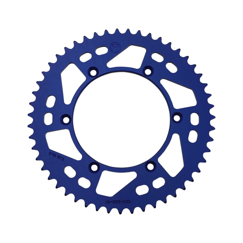 MOOSE OFFROAD aluminium rear sprocket 50 teeth for BETA GAS GAS HUSQVARNA RR, EC, SM, CR, FSE, TC, TE from 1990 to 2017