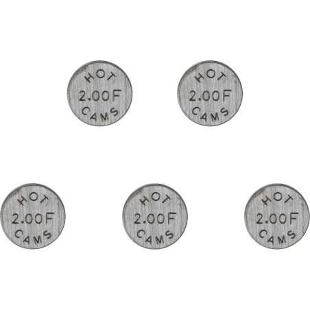 Pastilla de reglaje de válvula Ø 10,00 mm HOT CAMS (unidad)