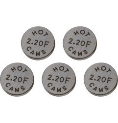 HOT CAMS valve adjustment shim Ø 10.00 mm (single)